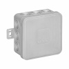 Krabica s 12 priechodkami 75x75x41 mm IP54 sivá, Orno Krabica s 12 priechodkami 75x75x41 mm IP54 sivá, Orno