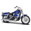 MaistoHDMotocykl2006 Dyna Street Bob metal modrá série 44 blister box 1:18 MaistoHDMotocykl2006 Dyna Street Bob metal modrá série 44 blister box 1:18