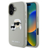 Karl Lagerfeld 3D Rubber Double Heads zadný kryt pre iPhone 16 Beige Karl Lagerfeld 3D Rubber Double Heads zadný kryt pre iPhone 16 Beige
