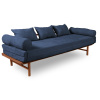 Marior Le Mar daybed caramel Farba rámu: Caramel, Farba matraca: Navy Marior Le Mar daybed caramel Farba rámu: Caramel, Farba matraca: Navy