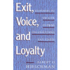 Exit, Voice, and Loyalty Exit, Voice, and Loyalty