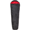 Múmiový spací vak LOAP LENOX blk-red|R-pravý zip Múmiový spací vak LOAP LENOX blk-red|R-pravý zip