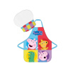 BrandMac Detská zástera s čiapkou Peppa Pig Team BrandMac Detská zástera s čiapkou Peppa Pig Team