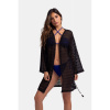 Dorina Baule háčkovaná plážová tunika čierna - barva:DOROBK0001/čierna, velikost:S Dorina Baule háčkovaná plážová tunika čierna - barva:DOROBK0001/čierna, velikost:S