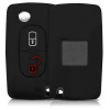 Silikónový obal na autokľúč kwmobile Peugeot Citroen Peugeot Citroen černá Silikónový obal na autokľúč kwmobile Peugeot Citroen Peugeot Citroen černá