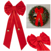 CA1449 VIANOČNÁ KOKARDA 20 X 49 CM CA1449 VIANOČNÁ KOKARDA 20 X 49 CM