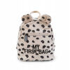 Childhome batoh My First Bag canvas leopard