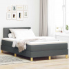 zahrada-XL Posteľ s pružinovým rámom Tmavo šedá 120 x 200 cm látka 3342430 zahrada-XL Posteľ s pružinovým rámom Tmavo šedá 120 x 200 cm látka 3342430
