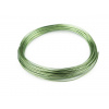 Drôt hliníkový Ø1 mm zelenobežova 1ks Drôt hliníkový Ø1 mm zelenobežova 1ks