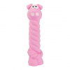 HIP HOP DOG HHD Prasiatko s latexovým lanom a zvukom 15 cm, latex HIP HOP DOG HHD Prasiatko s latexovým lanom a zvukom 15 cm, latex