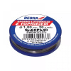 Dedra Spájkovací cín s tavidlom,1.0mm, 50g, 60%SN, Pb40Sn60 Dedra Spájkovací cín s tavidlom,1.0mm, 50g, 60%SN, Pb40Sn60