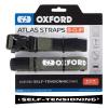 OXFORD OX320 transportné popruhy ATLAS B-CLIP 26 mm x 1,2 m, 2 kusy v sade, farba zelená (khaki) OXFORD OX320 transportné popruhy ATLAS B-CLIP 26 mm x 1,2 m, 2 kusy v sade, farba zelená (khaki)
