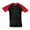 SOĽS Funky Pánske tričko SL11190 Black / Red M SOĽS Funky Pánske tričko SL11190 Black / Red M