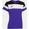 Joma Tričko CREW IV COTTON T-SHIRT PURPLE-BLACK S/S Veľkosť: M Joma Tričko CREW IV COTTON T-SHIRT PURPLE-BLACK S/S Veľkosť: M
