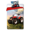 Faro Obliečky Červený traktor 140x200 70x90