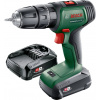 Bosch Home and Garden UniversalImpact 18V aku příklepový šroubovák, vč. 2x aku, vč. nabíječky, kufřík, 06039D4102 Bosch Home and Garden UniversalImpact 18V aku příklepový šroubovák, vč. 2x aku, vč. nabíječky, kufřík, 06039D4102