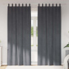 zahrada-XL Zatemňovacie závesy 2 pcs Svetlosivá 140 x 245 cm Zamat 4107296 zahrada-XL Zatemňovacie závesy 2 pcs Svetlosivá 140 x 245 cm Zamat 4107296