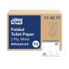Toaletný papier 2-vrstvový skladaný TORK Advanced T3, 252 ks Toaletný papier 2-vrstvový skladaný TORK Advanced T3, 252 ks