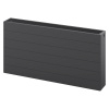 Mexen Line CL33 doskový radiátor 600 x 600 mm, bočné pripojenie, 1320 W, antracit - W433L-060-060-66 Mexen Line CL33 doskový radiátor 600 x 600 mm, bočné pripojenie, 1320 W, antracit - W433L-060-060-66