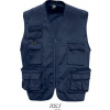 SOL´S WILD / Unisex vesta s vreckami - navy XXL SOL´S WILD / Unisex vesta s vreckami - navy XXL