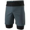 Dynafit Ultra 2/1 Shorts M cinder 0721 L; Modrá kraťasy Dynafit Ultra 2/1 Shorts M cinder 0721 L; Modrá kraťasy