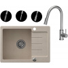 Kuchynská batéria - Žulové umývadlo 60x44 béžová natiahnutá batéria (Kuchynská batéria - Žulové umývadlo 60x44 béžová natiahnutá batéria) Kuchynská batéria - Žulové umývadlo 60x44 béžová natiahnutá batéria (Kuchynská batéria - Žulové umývadlo 60x44 béžová natiahnutá batéria)