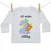 Boodyy Tričko s dlhým rukávom Už mám 2 rôčky 74 (6-9 mesiacov) Boodyy Tričko s dlhým rukávom Už mám 2 rôčky 74 (6-9 mesiacov)