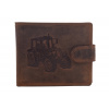 Pánska peňaženka MERCUCIO svetlohnedá embos traktor 2911906 Pánska peňaženka MERCUCIO svetlohnedá embos traktor 2911906