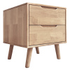 Nočný stolík, masívne drevo, prírodná, BRUNI Nočný stolík, masívne drevo, prírodná, BRUNI