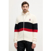 Bavlnený kardigán Tommy Hilfiger MW0MW41396 béžová XL Bavlnený kardigán Tommy Hilfiger MW0MW41396 béžová XL