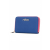 Peňaženka - Nobo Peňaženka Ekologická kožená modrá NPUR-N0092-C012-Women's Product (Nobo modrá peňaženka s ružovým posúvačom) Peňaženka - Nobo Peňaženka Ekologická kožená modrá NPUR-N0092-C012-Women's Product (Nobo modrá peňaženka s ružovým posúvačom)