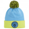Detská zimná čiapka Puma Man City Jr Mcfc LW Pom Pom Beanie Blue Detská zimná čiapka Puma Man City Jr Mcfc LW Pom Pom Beanie Blue