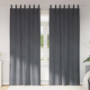 zahrada-XL Zatemňovacie závesy 2 pcs Svetlosivá 140 x 260 cm Zamat 4107297 zahrada-XL Zatemňovacie závesy 2 pcs Svetlosivá 140 x 260 cm Zamat 4107297