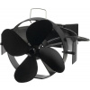 Ventilátor Strend Pro, krbový, s úchytom na dymovod a magnetom, poháňaný teplom, 4-lopatkový, čierny Ventilátor Strend Pro, krbový, s úchytom na dymovod a magnetom, poháňaný teplom, 4-lopatkový, čierny