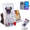 Peňaženkové kožené puzdro na Honor 8X - Pug Peňaženkové kožené puzdro na Honor 8X - Pug