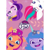 Carbotex Detská deka My little Pony Hravé poníky, 110 x 140 cm Carbotex Detská deka My little Pony Hravé poníky, 110 x 140 cm