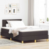 zahrada-XL Posteľ s pružinovým rámom Tmavo hnedá 120 x 200 cm látka 3342432 zahrada-XL Posteľ s pružinovým rámom Tmavo hnedá 120 x 200 cm látka 3342432