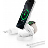 Belkin Nabíjačka 3v1 MagSafe Qi2 15W Skladacia iPhone Watch AirPods Biela Belkin Nabíjačka 3v1 MagSafe Qi2 15W Skladacia iPhone Watch AirPods Biela