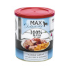 Konzerva pre psov Falco MAX 800g kocky chudé svalovina s lososom 75% hovädzie 25% losos Konzerva pre psov Falco MAX 800g kocky chudé svalovina s lososom 75% hovädzie 25% losos