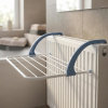 Sušiak na bielizeň na radiátor GIMI RADIO bielo-modrý Sušiak na bielizeň na radiátor GIMI RADIO bielo-modrý