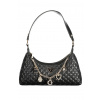 Dámska čierna kabelka cez rameno Guess 28 x 12 x 6 cm Dámska čierna kabelka cez rameno Guess 28 x 12 x 6 cm