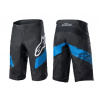 Alpinestars Racer kraťasy - Black/Bright Blue 32 Alpinestars Racer kraťasy - Black/Bright Blue 32