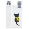 Gumený 3D kryt na Huawei P30 - Little Black Cat Gumený 3D kryt na Huawei P30 - Little Black Cat
