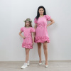 Serena ružové elegantné oversize šaty mama a dcéra Veľkosť mama: XL, Veľkosť dieťa: 98 Serena ružové elegantné oversize šaty mama a dcéra Veľkosť mama: XL, Veľkosť dieťa: 98