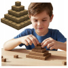 MAGNETICKÉ KOCKY ŠESŤUHOLNÍKY KONŠTRUKČNÉ 3D Stavebnica DREVO 50 ks MAGNETICKÉ KOCKY ŠESŤUHOLNÍKY KONŠTRUKČNÉ 3D Stavebnica DREVO 50 ks