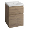 Aqualine ALTAIR umývadlová skrinka 52x72,5x45cm, dub emporio AI355 Aqualine ALTAIR umývadlová skrinka 52x72,5x45cm, dub emporio AI355
