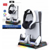 IPega Chladiaca stanica RGB stojan pre Sony PS5 s nabíjaním padov IPega Chladiaca stanica RGB stojan pre Sony PS5 s nabíjaním padov