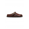 Birkenstock šľapky mules pánske kožené Lutry 1031314 hnedá EUR 41 Birkenstock šľapky mules pánske kožené Lutry 1031314 hnedá EUR 41