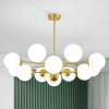 Závesná lampa Riserva LUSTER ZLATÁ 12-bodová E27 Závesná lampa Riserva LUSTER ZLATÁ 12-bodová E27