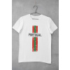 Tričko Portugalsko s vlajkou - Biela Tričko Portugalsko s vlajkou - Biela